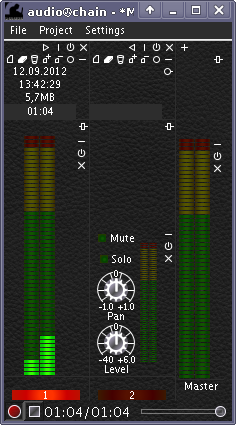 Track one is recording track one is recording